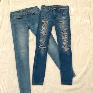 American Eagle Jean Bundle (Size 2)